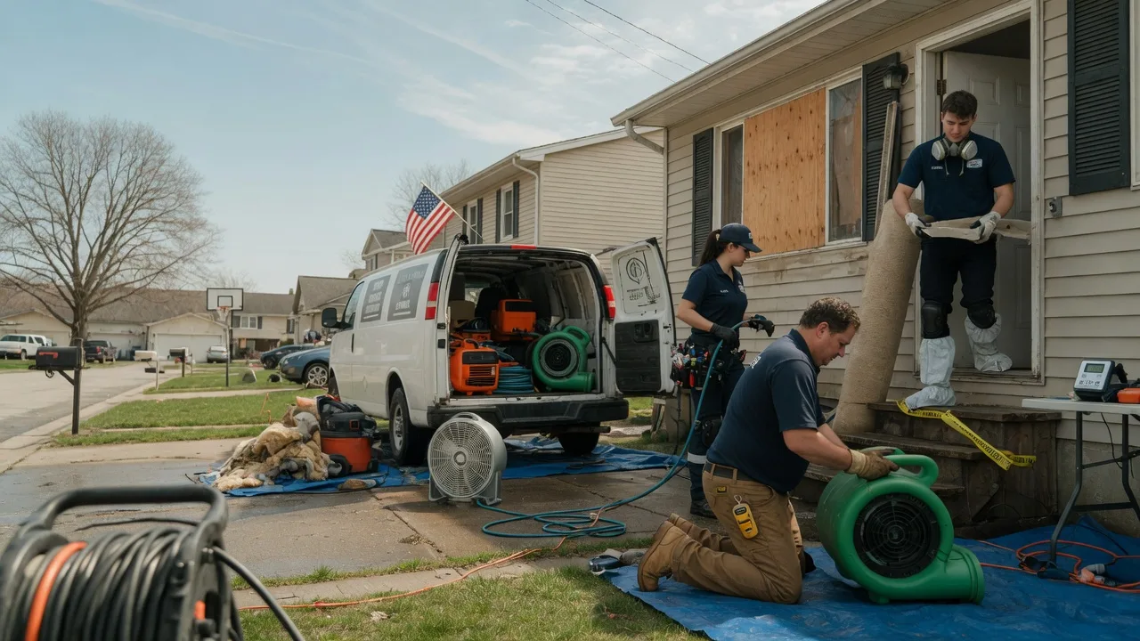 Water Damage Restoration in Akron, OH near me
